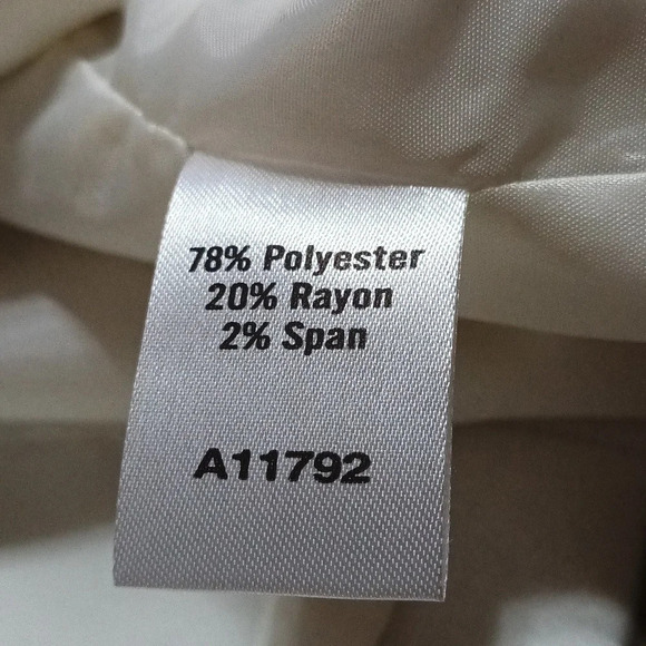 NEW soft cozy warm lined button blazer shacket ivory peacoat pockets NWOT 10 - Picture 11 of 14
